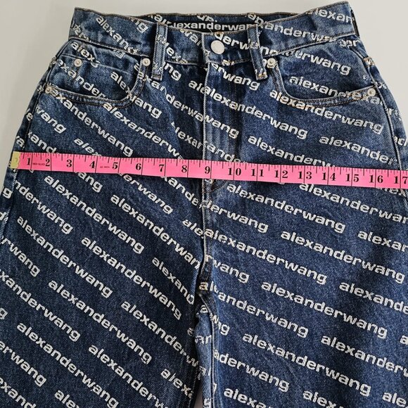 ALEXANDER WANG - Logo'd Jeans - Picture 15 of 16